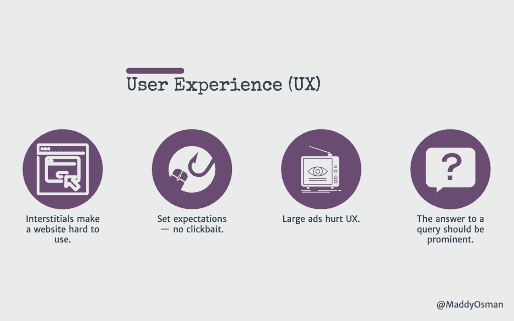 User Experience Considerations-UX