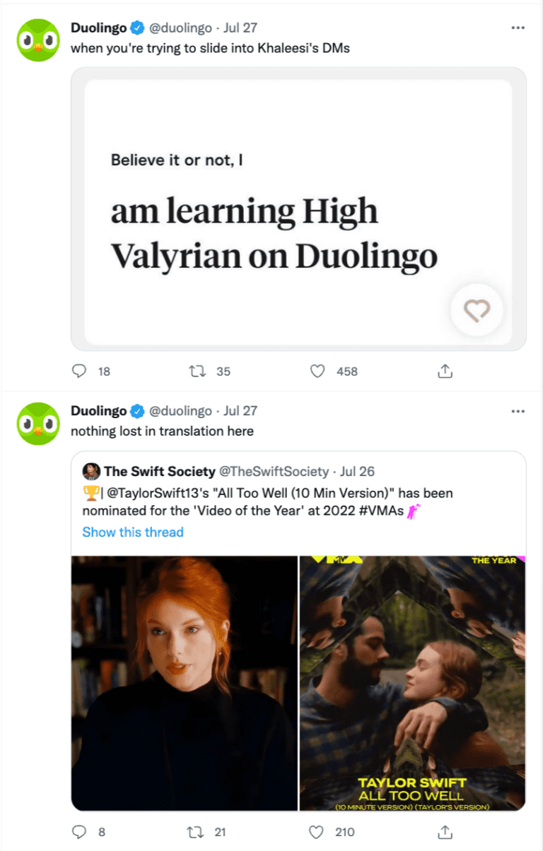 Duolingo brand voice