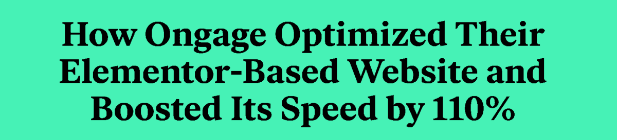 Ongage case study