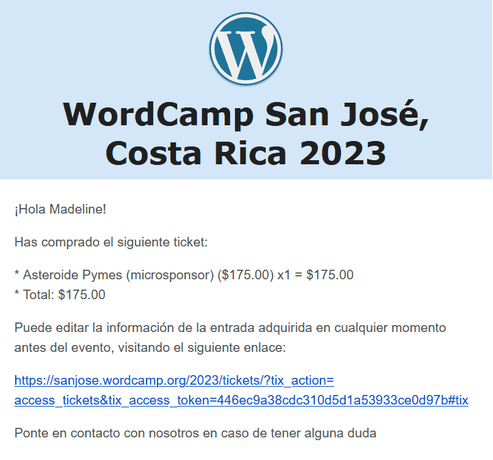 WordCamp San Jose Costa Rica 2023