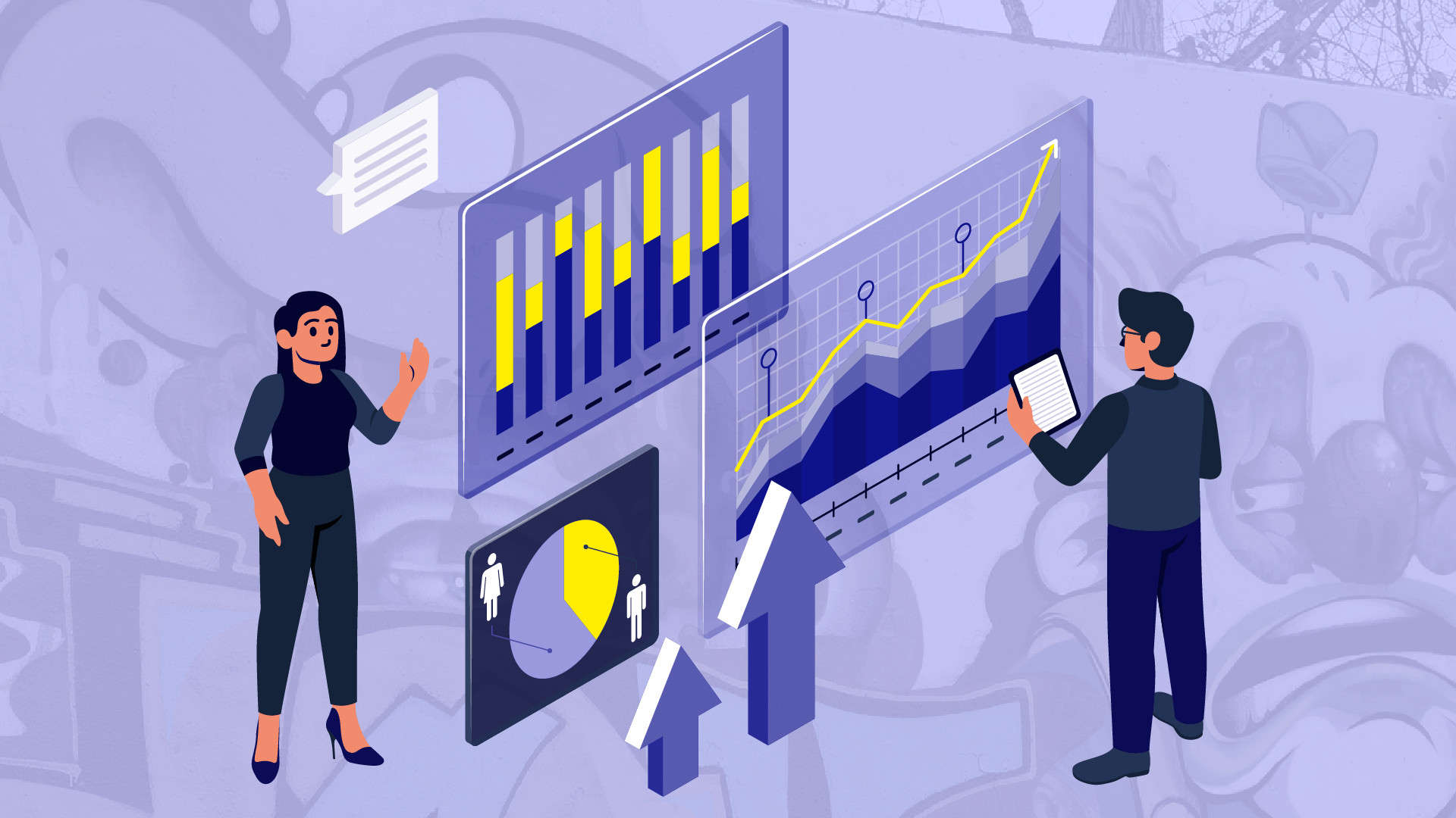 Analyze trends and industry insights.