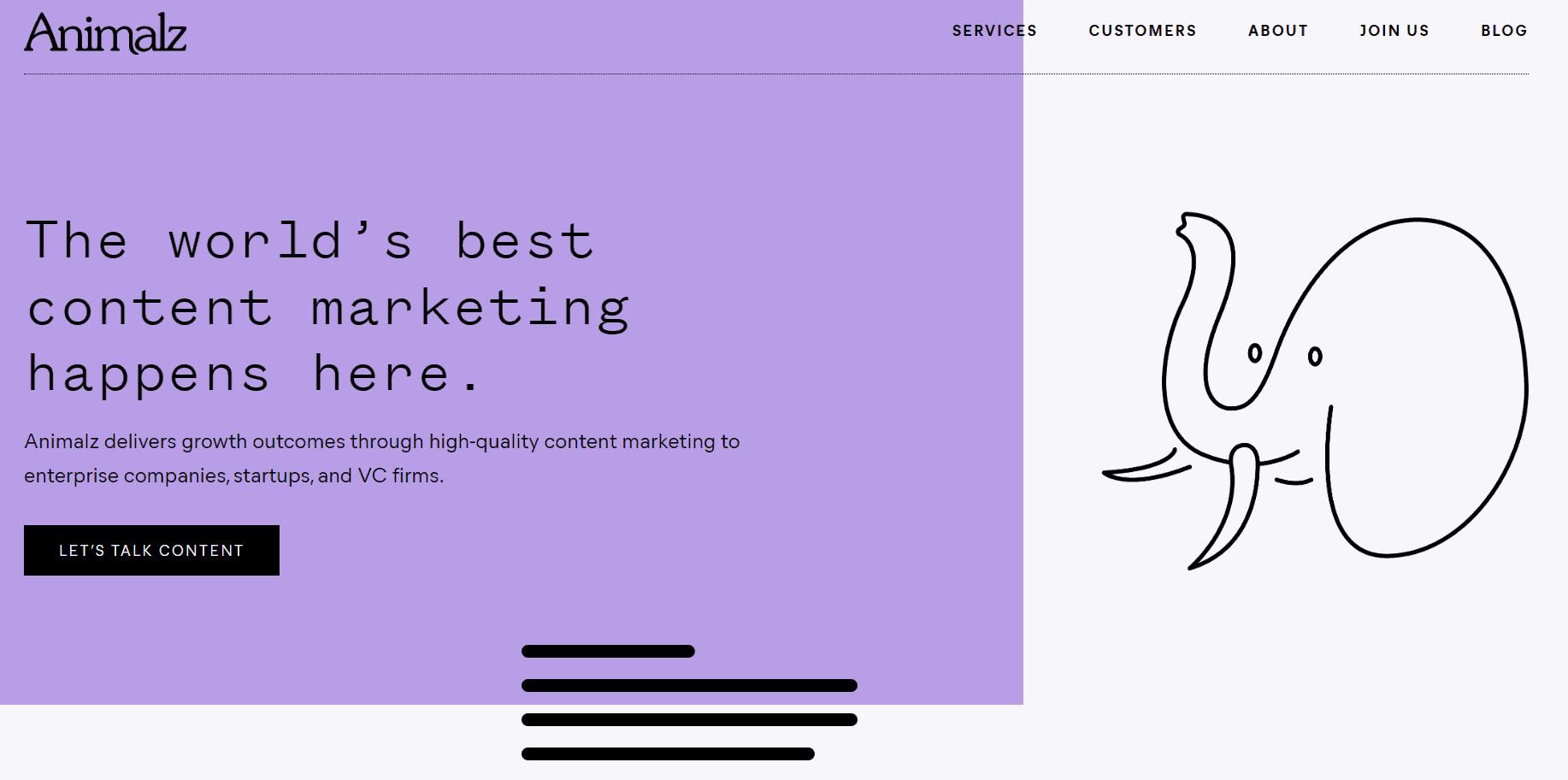 Animalz helps SaaS brands achieve their business goals across multiple marketing channels.