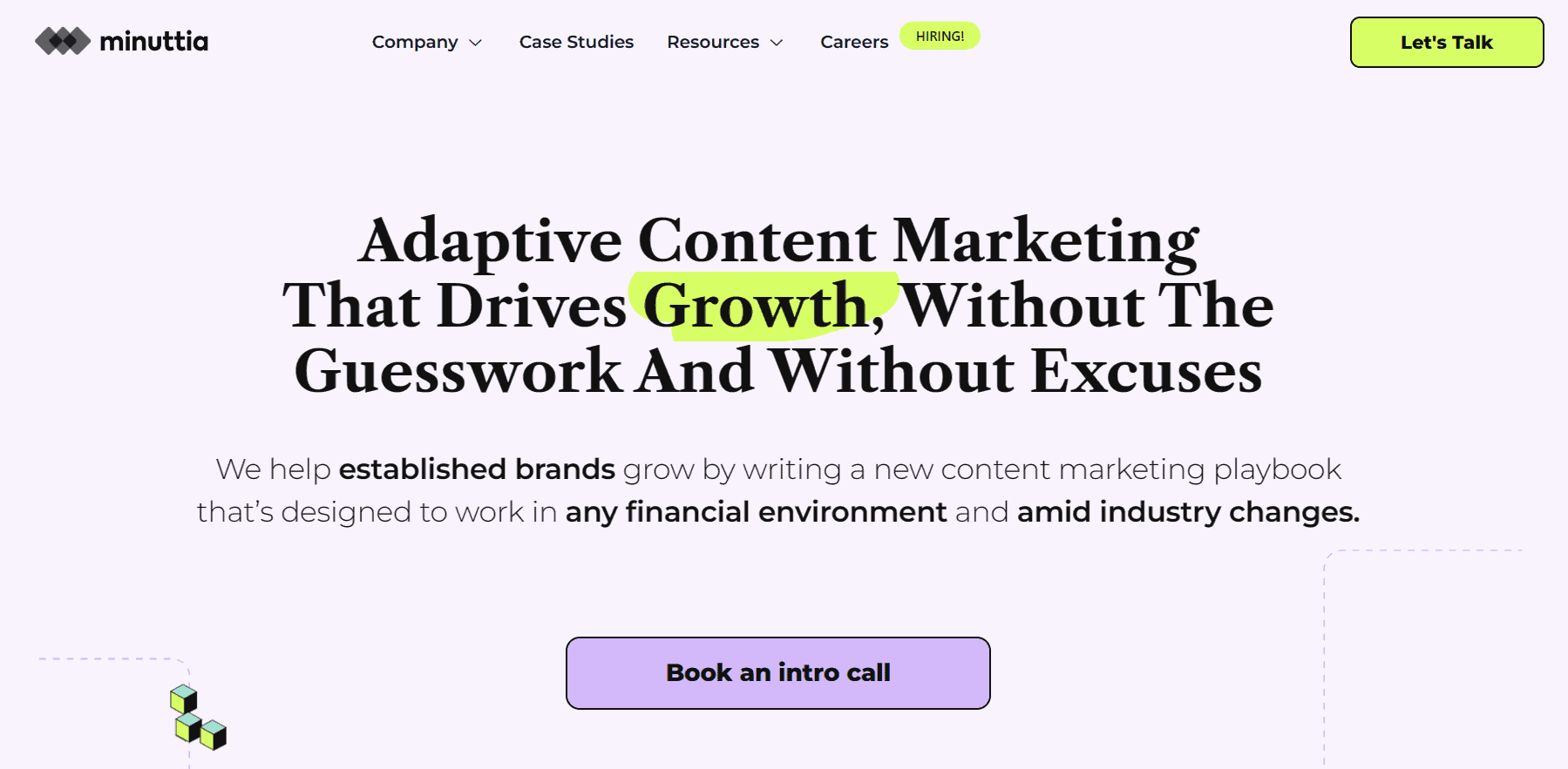 Minuttia helps a SaaS brand get know-how in SEO.