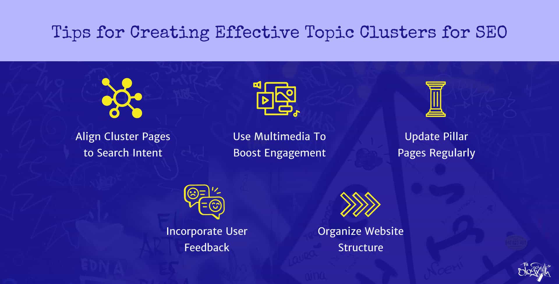 Tips to create SEO-friendly topic clusters.
