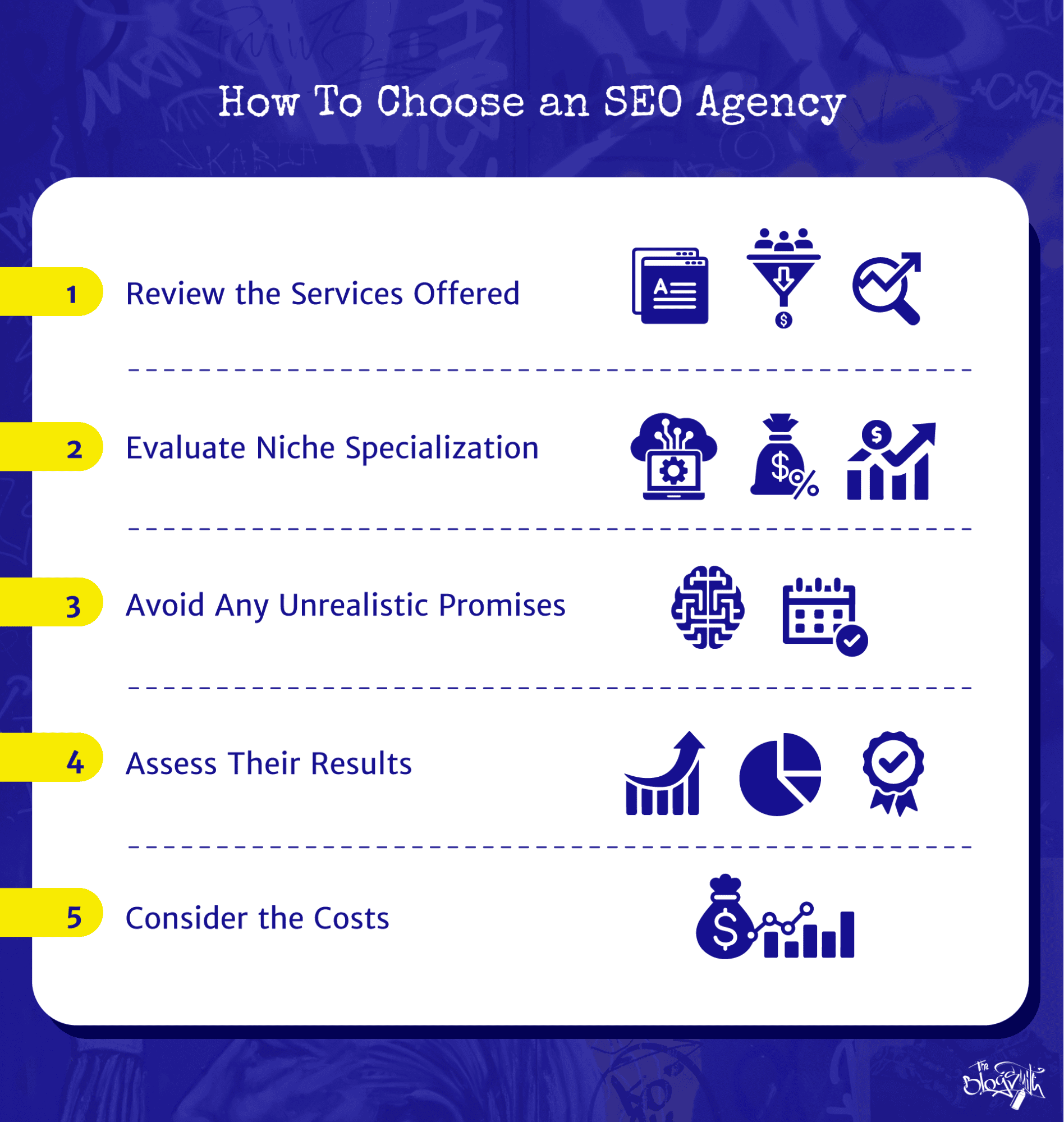 Factors to consider when choosing an SEO agency