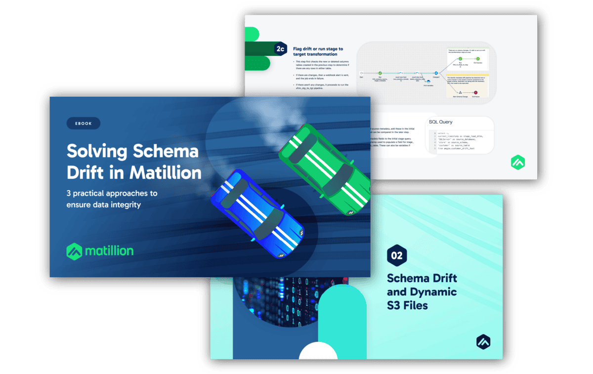 Matillion - Schema-Drift