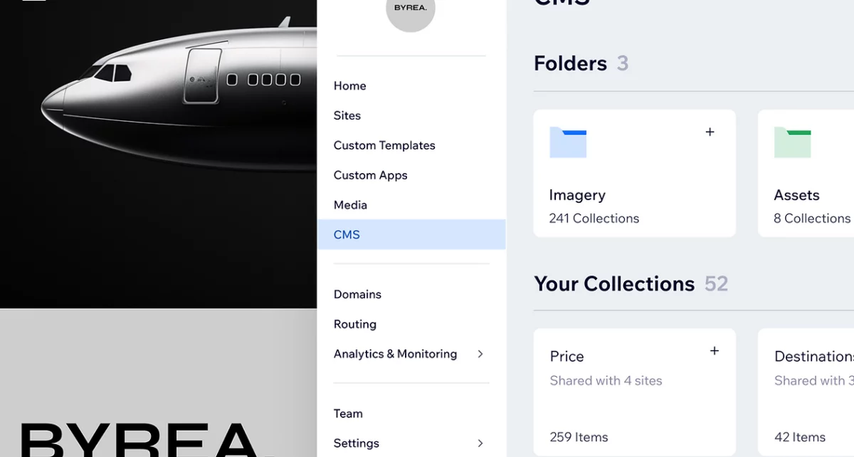 Wix enterprise content management