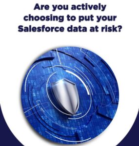 Are you actively choosing to put Salesforce data at risk
